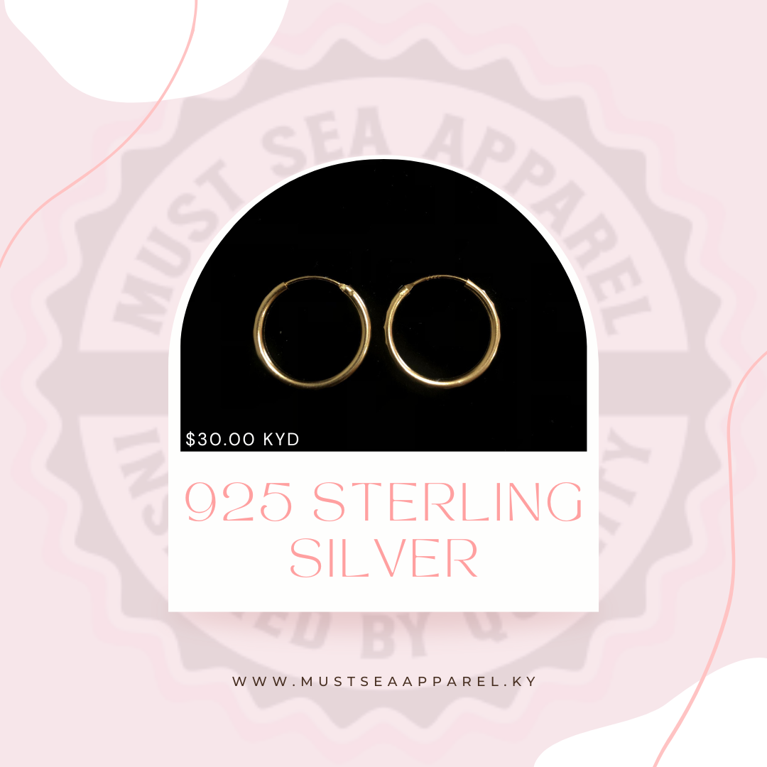 925 STERLING SILVER EARRINGS - GOLD PLATED