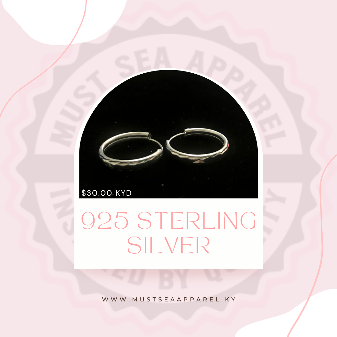 925 STERLING SILVER EARRINGS