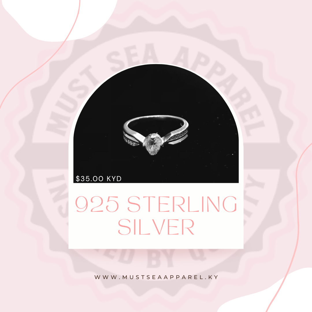 925 STERLING SILVER RING SIZE 8