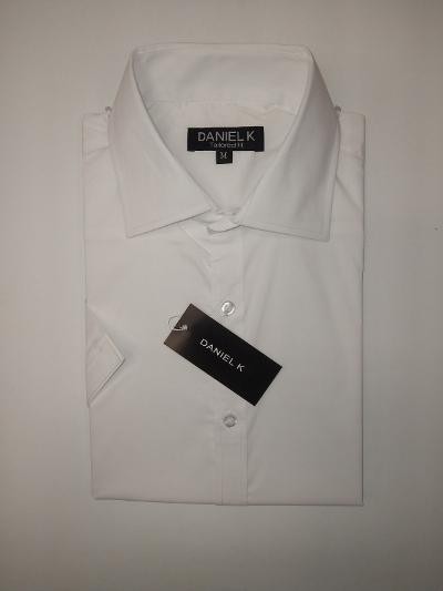 Men's Short sleeve Linen /Cotton - White