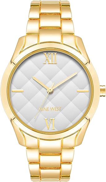 Nine West Women's Bracelet Watch Gold