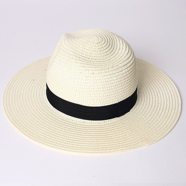 WOMEN'S HATS CLASSIC STRAW HAT