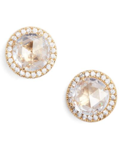 KATE SPADE BRIGHT IDEAS STUD EARRINGS GOLD