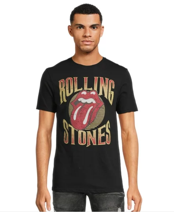 ROLLING STONE MEN'S SHIRT BLACK