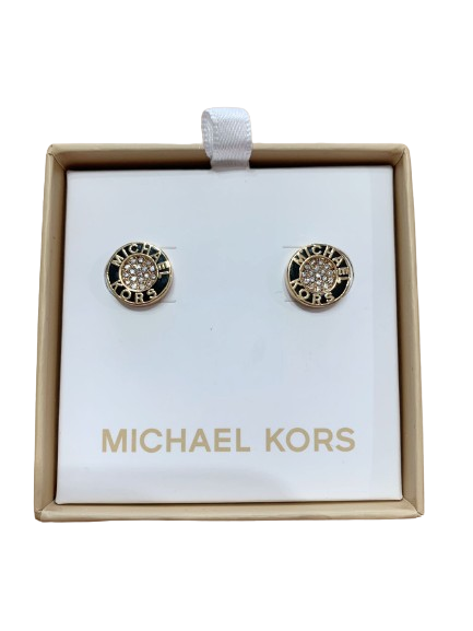 MK  Fashion Gold-Tone Brass Earring Stud